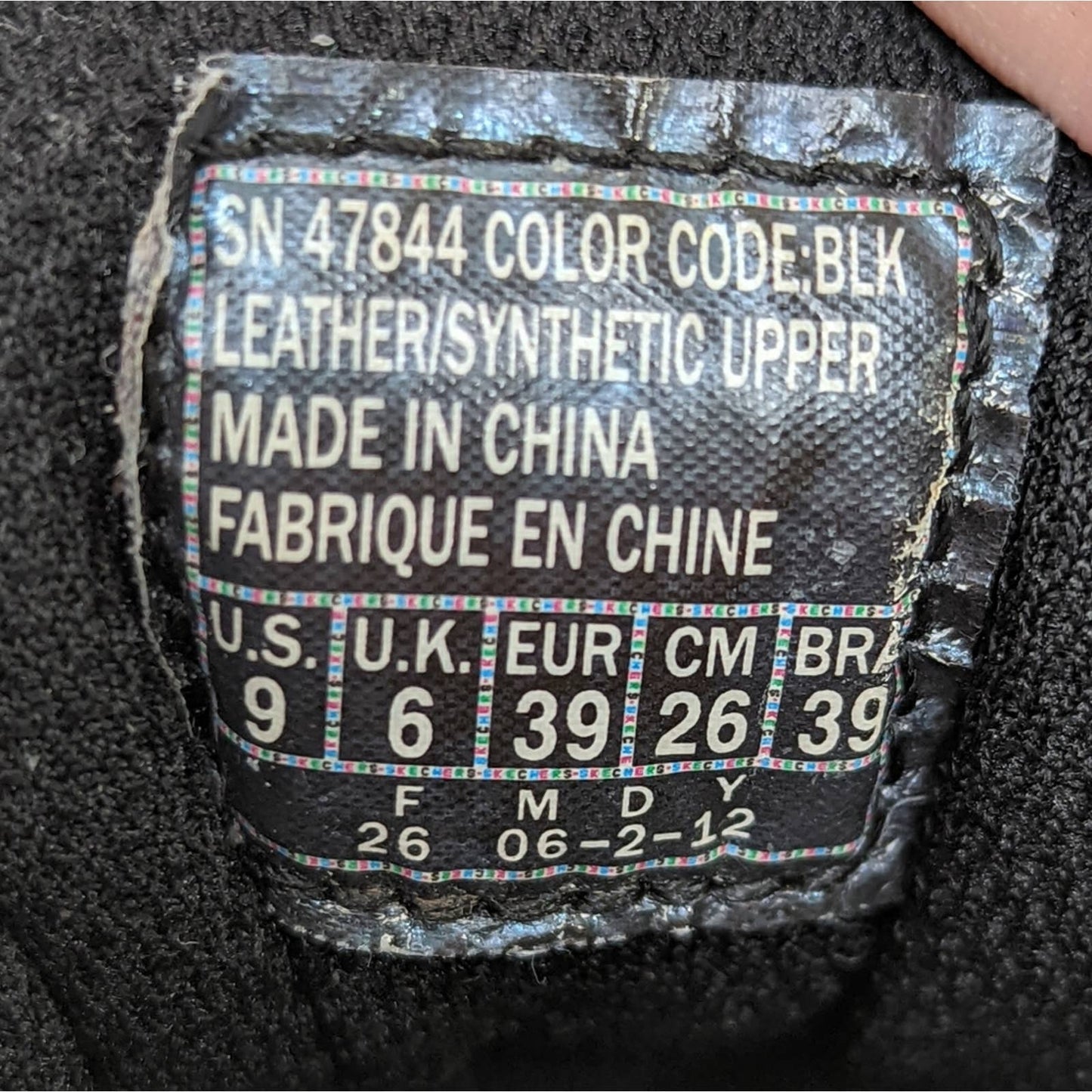 Skechers USA Black Bikers-Troopers Lace-Up Fashion Sneakers - 9