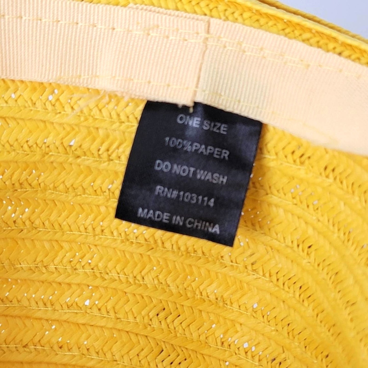 NEW Floppy Summer Sunshine Yellow Widebrim Hat