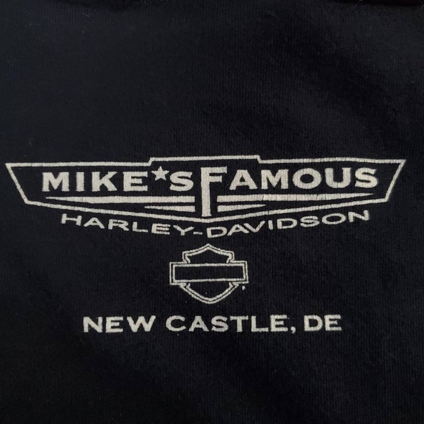 Vintage 90s Harley Davidson Biker Motorcycle Cutoff