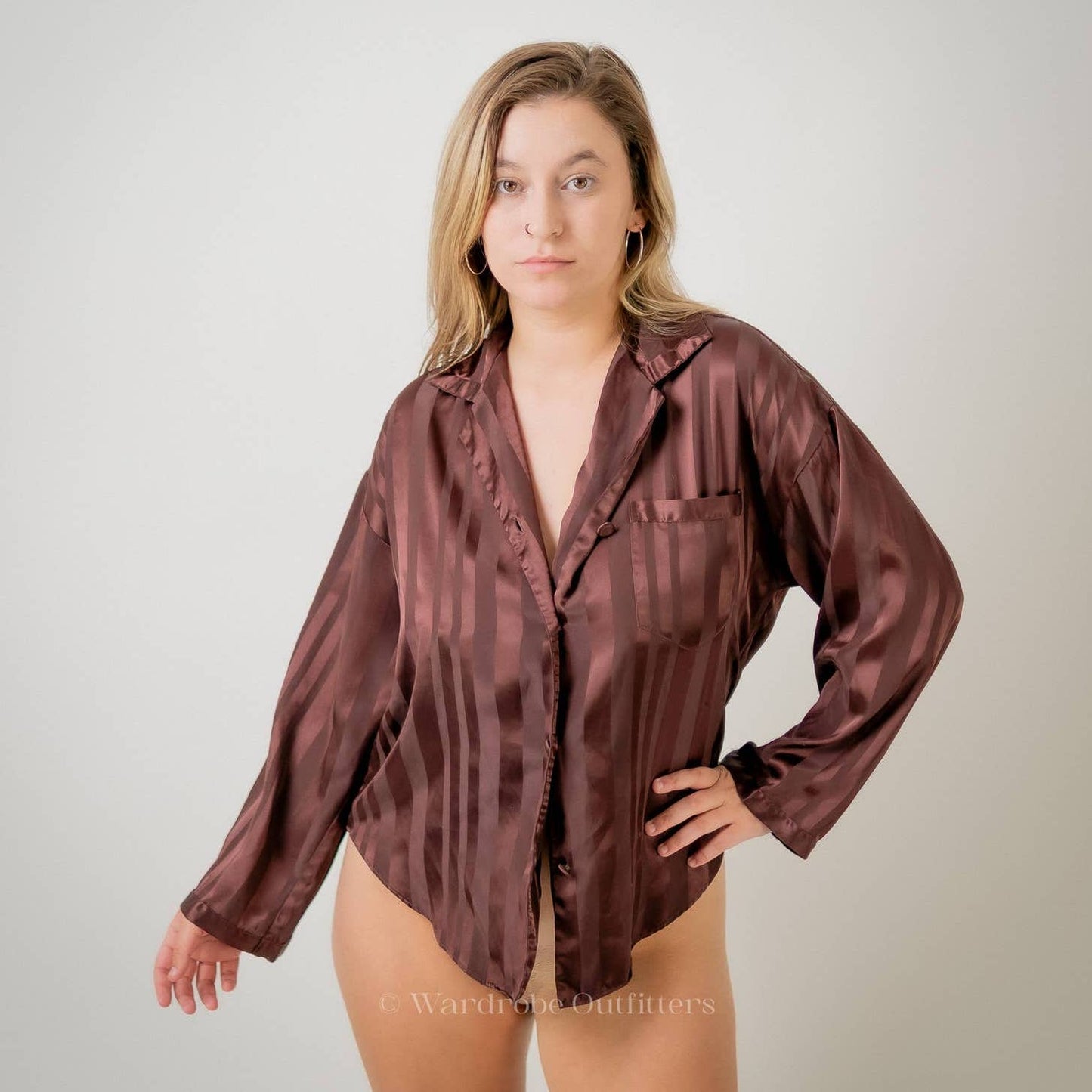 Victoria's Secret Silky Sleep Shirt Dress - M