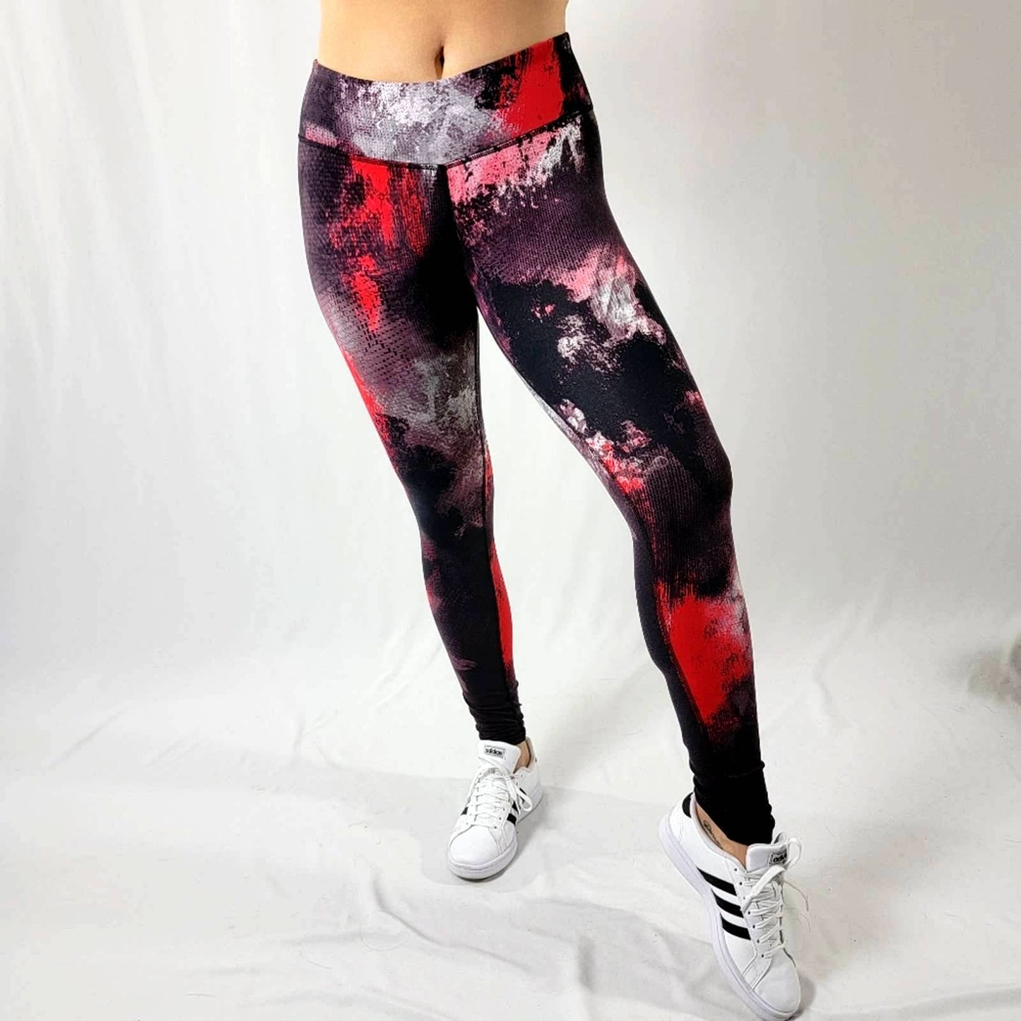ALO Airbrush Yoga High-Waist Solarized Tie-Dye Legging - M