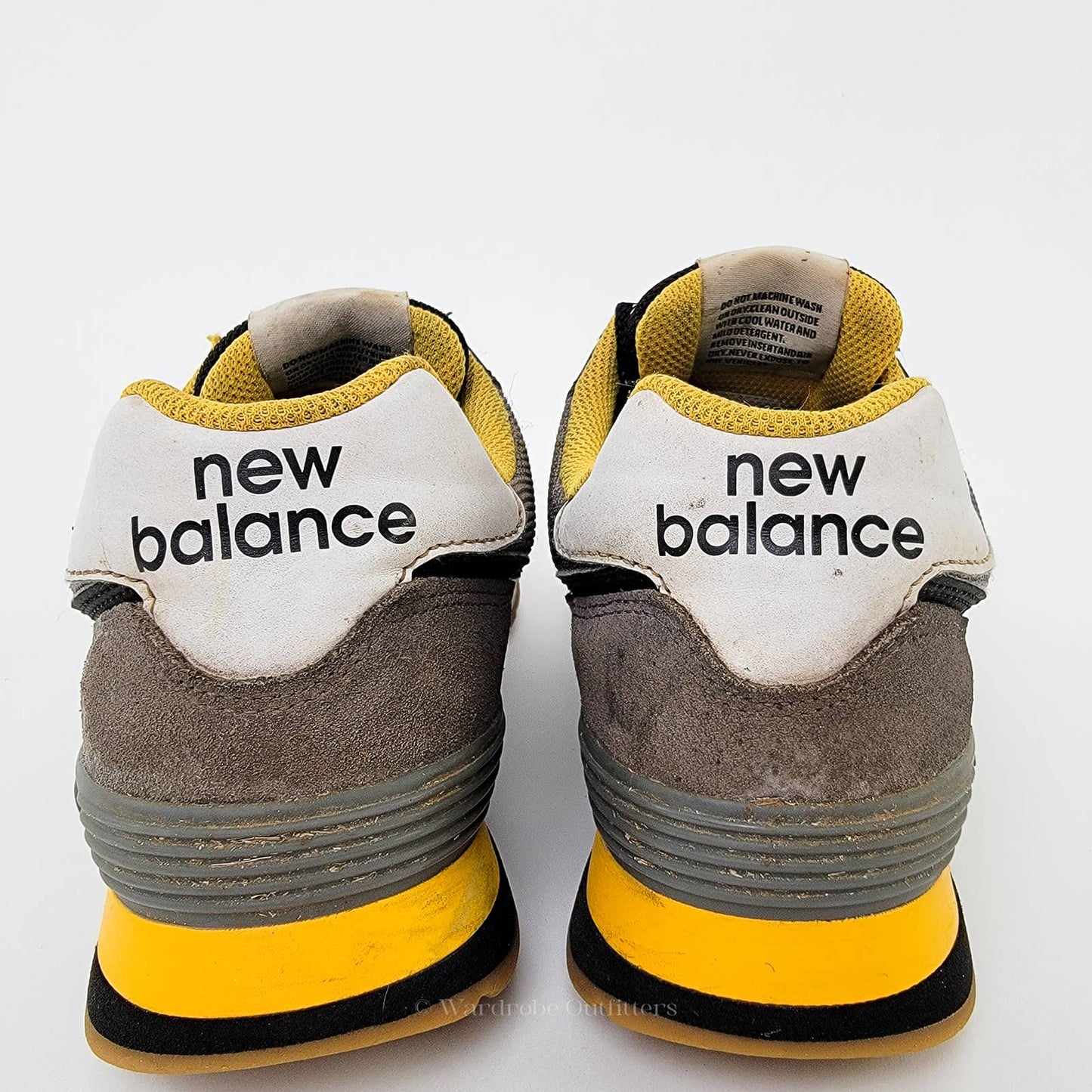 New Balance 574 'Black Gold' Marathon Running Shoes Sneakers
