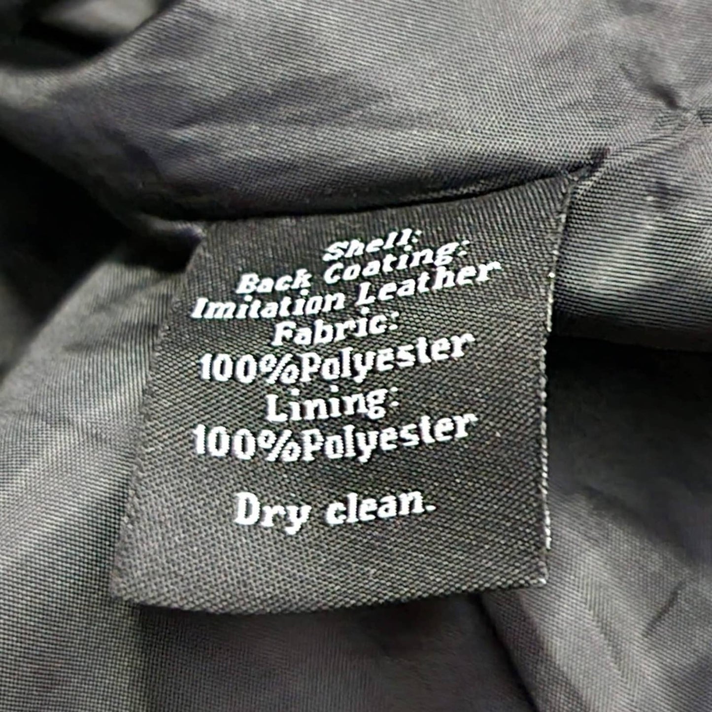 Rock & Republic Metallic Snake Skin Vegan Leather Moto Jacket - S