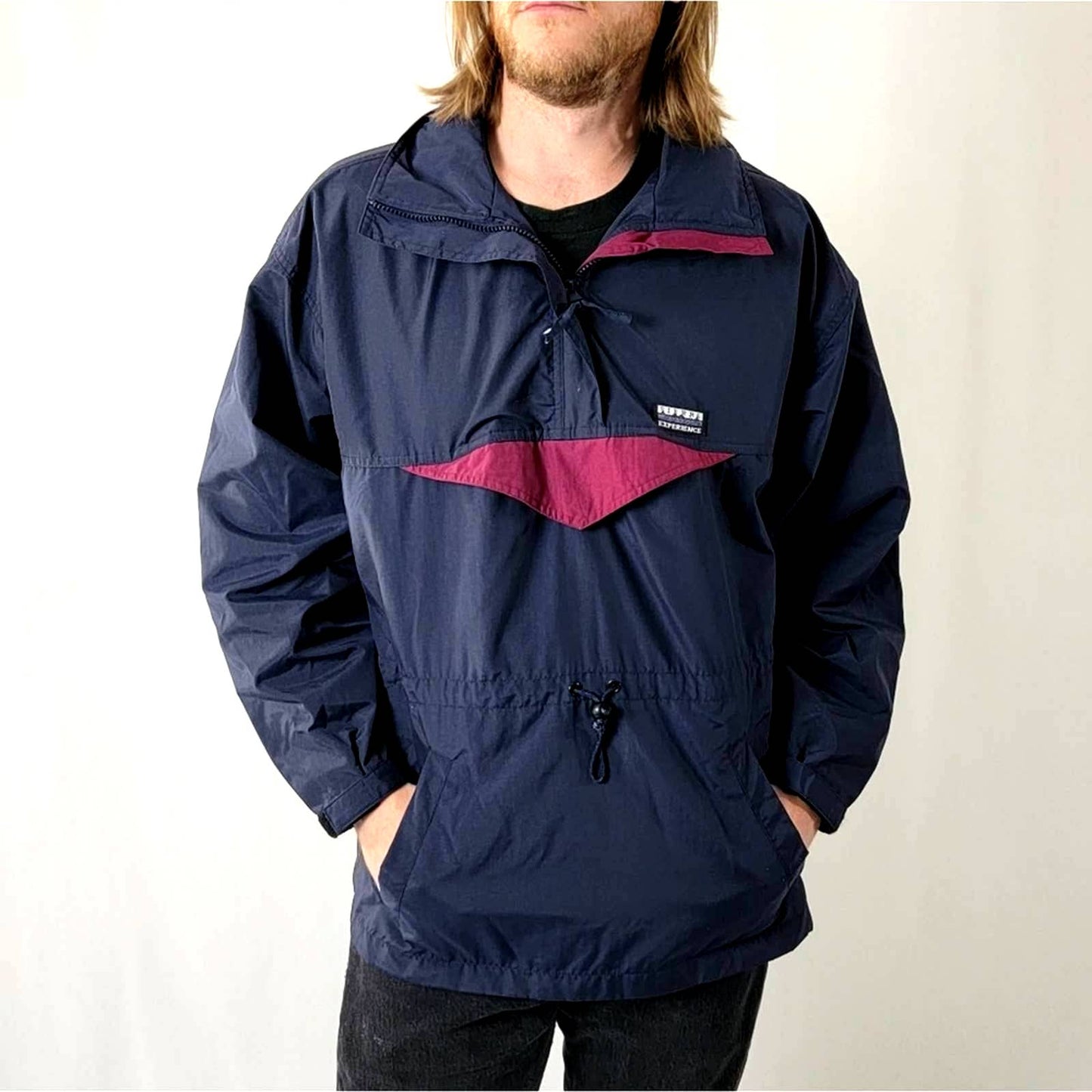Vintage 90s Sierra Experience Rain Jacket - L