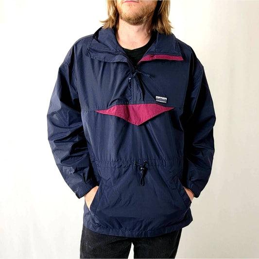Vintage 90s Sierra Experience Rain Jacket - L