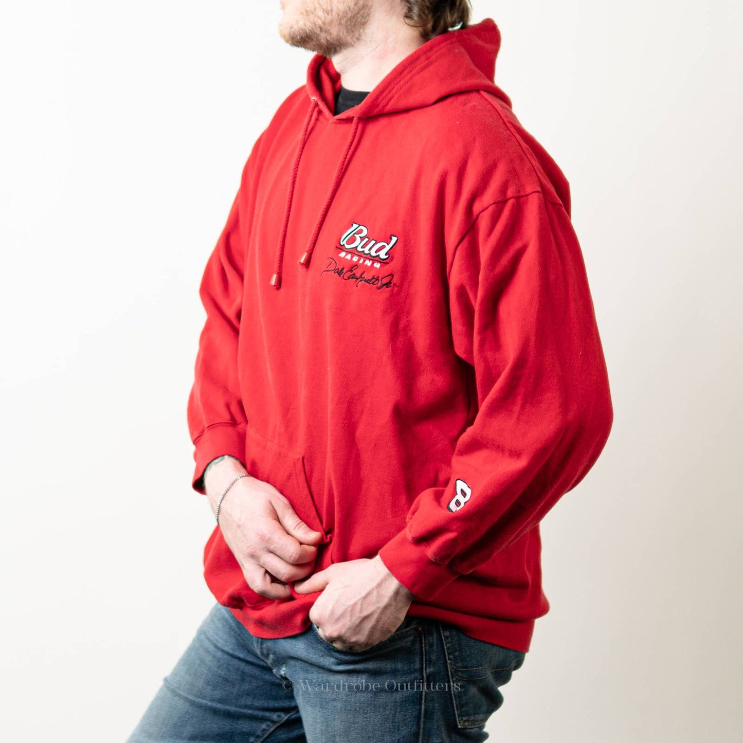 Vintage Y2K #8 Dale Earnhardt JR Budweiser Nascar Hoodie