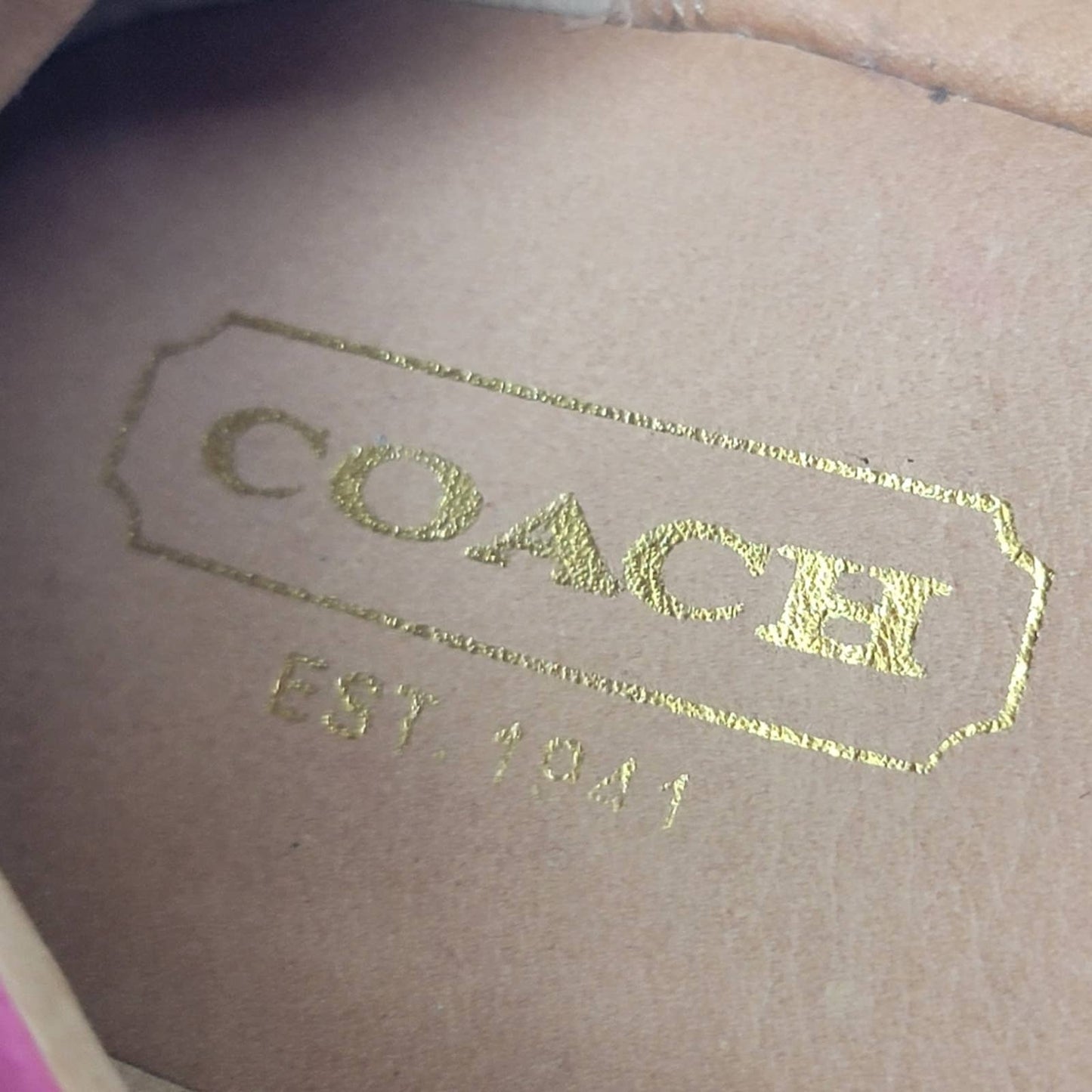 Coach Delphine Soft Leather Slip-on Buckle Ballet Flats - 8