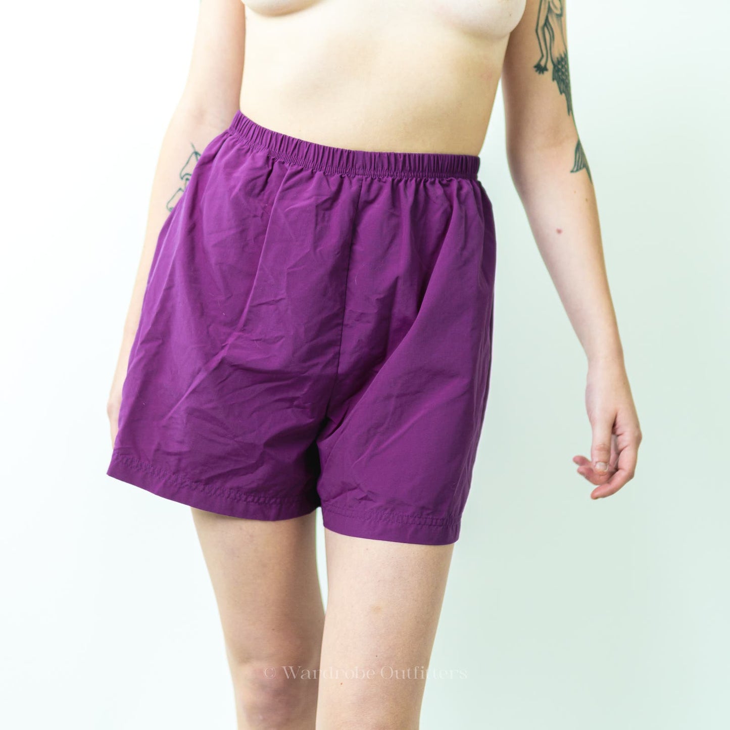 Vintage 90s High Rise Mom Running Shorts