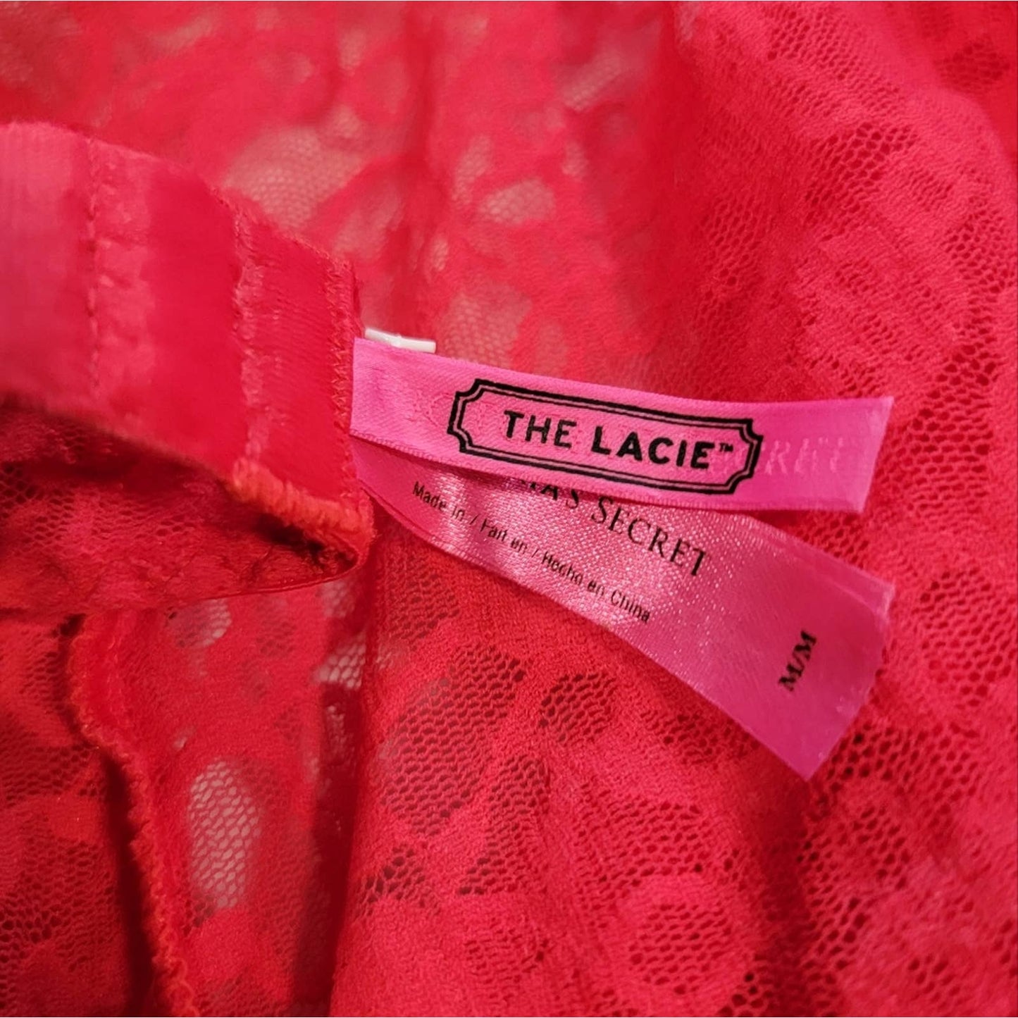 Victoria's Secret The Lace Babydoll Nightgown Dress Lingerie - M