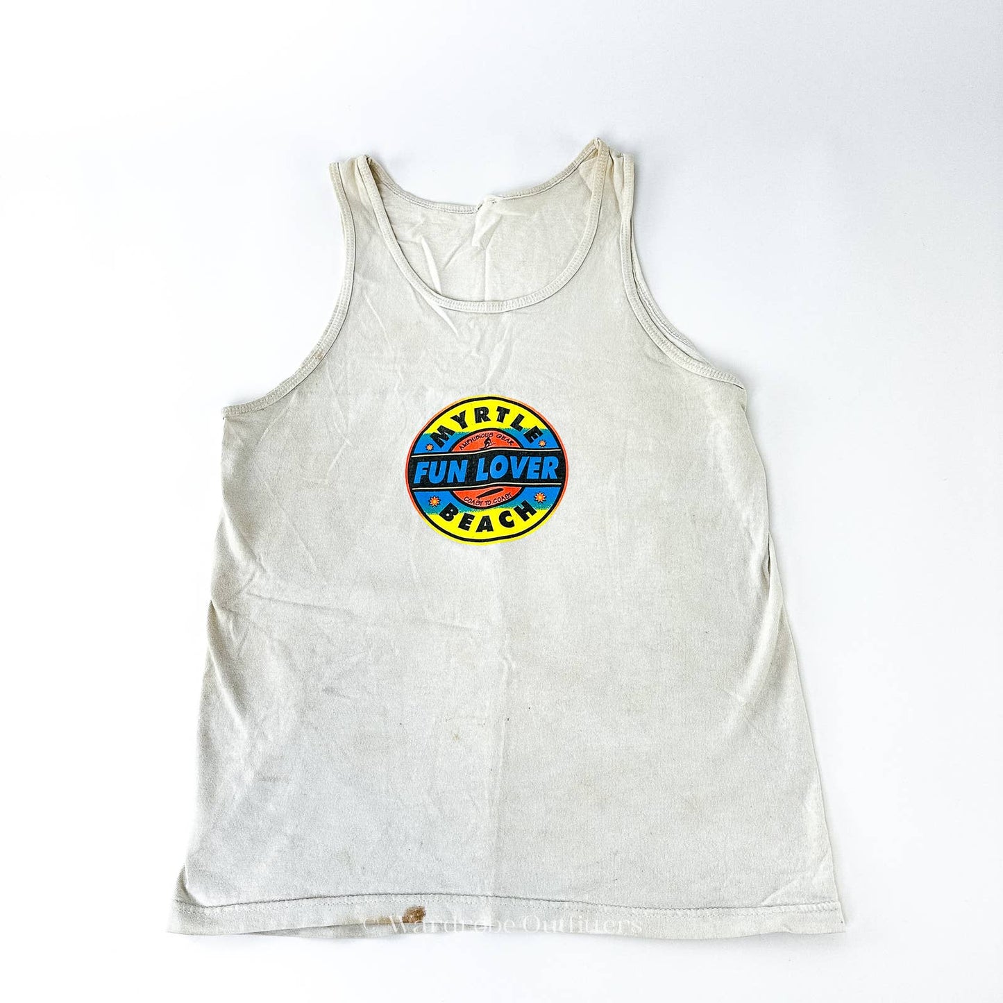 Vintage 90s Myrtle Beach Muscle Tee Tank Top