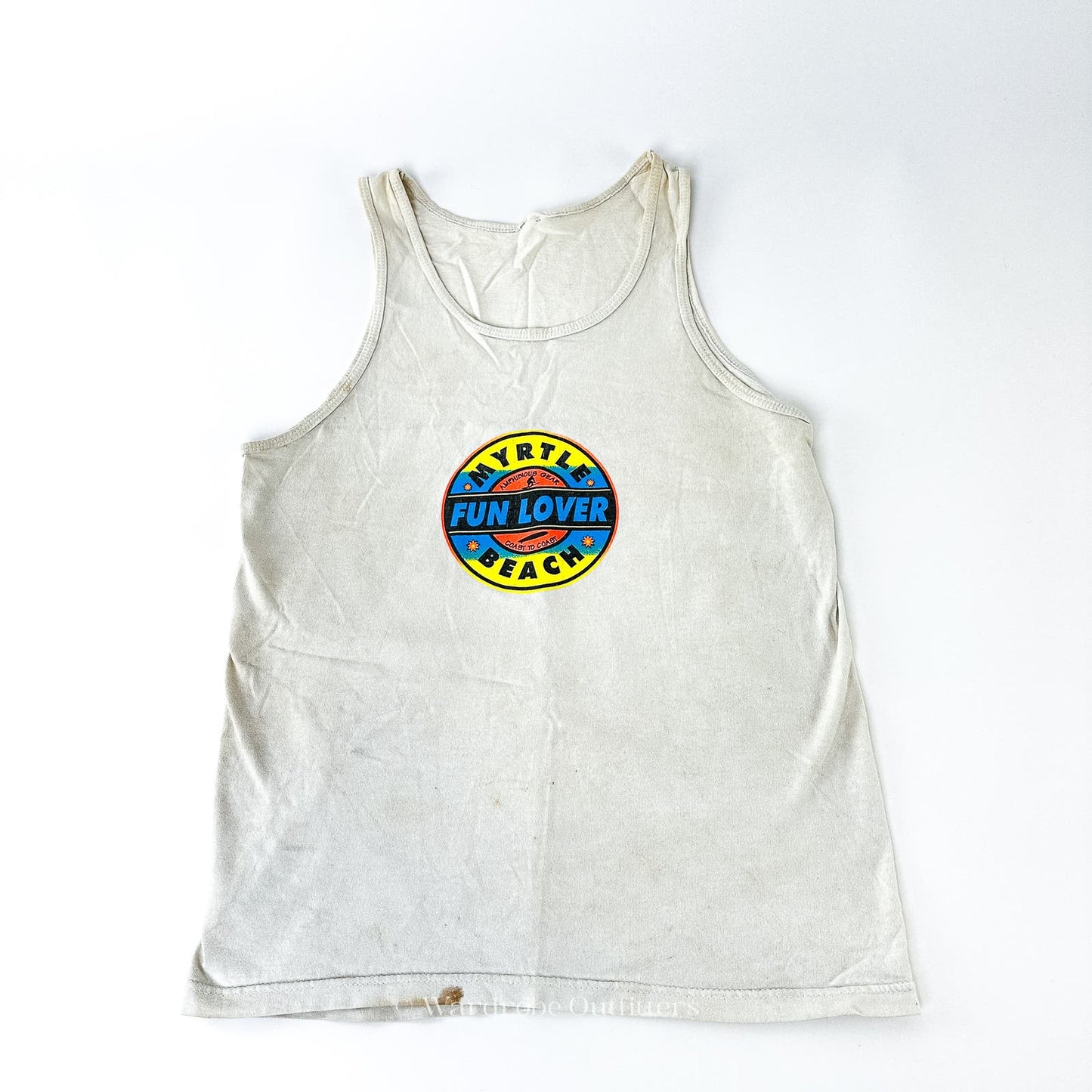 Vintage 90s Myrtle Beach Muscle Tee Tank Top