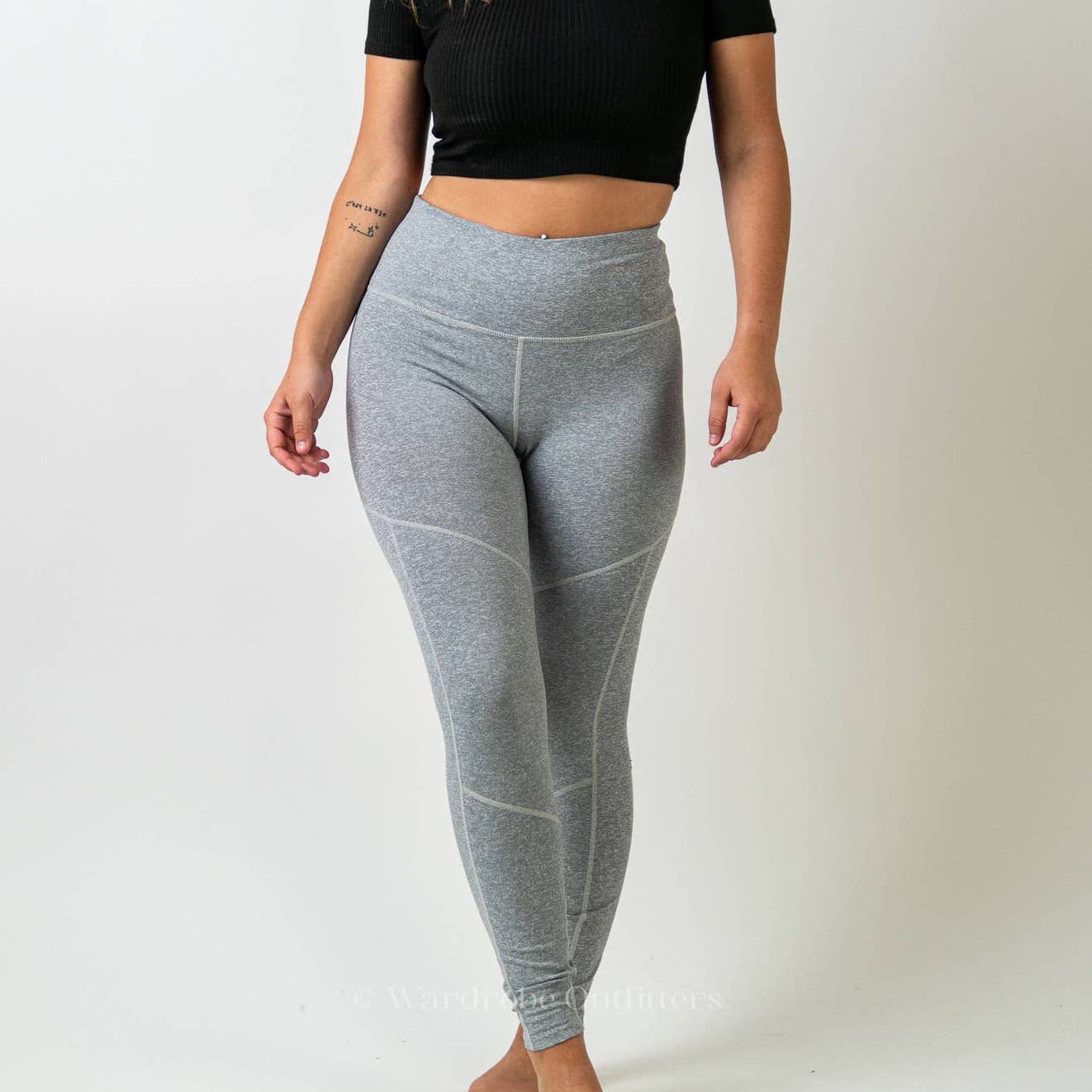 JoyLab High-Rise Brushed Jersey Full Length Leggings
