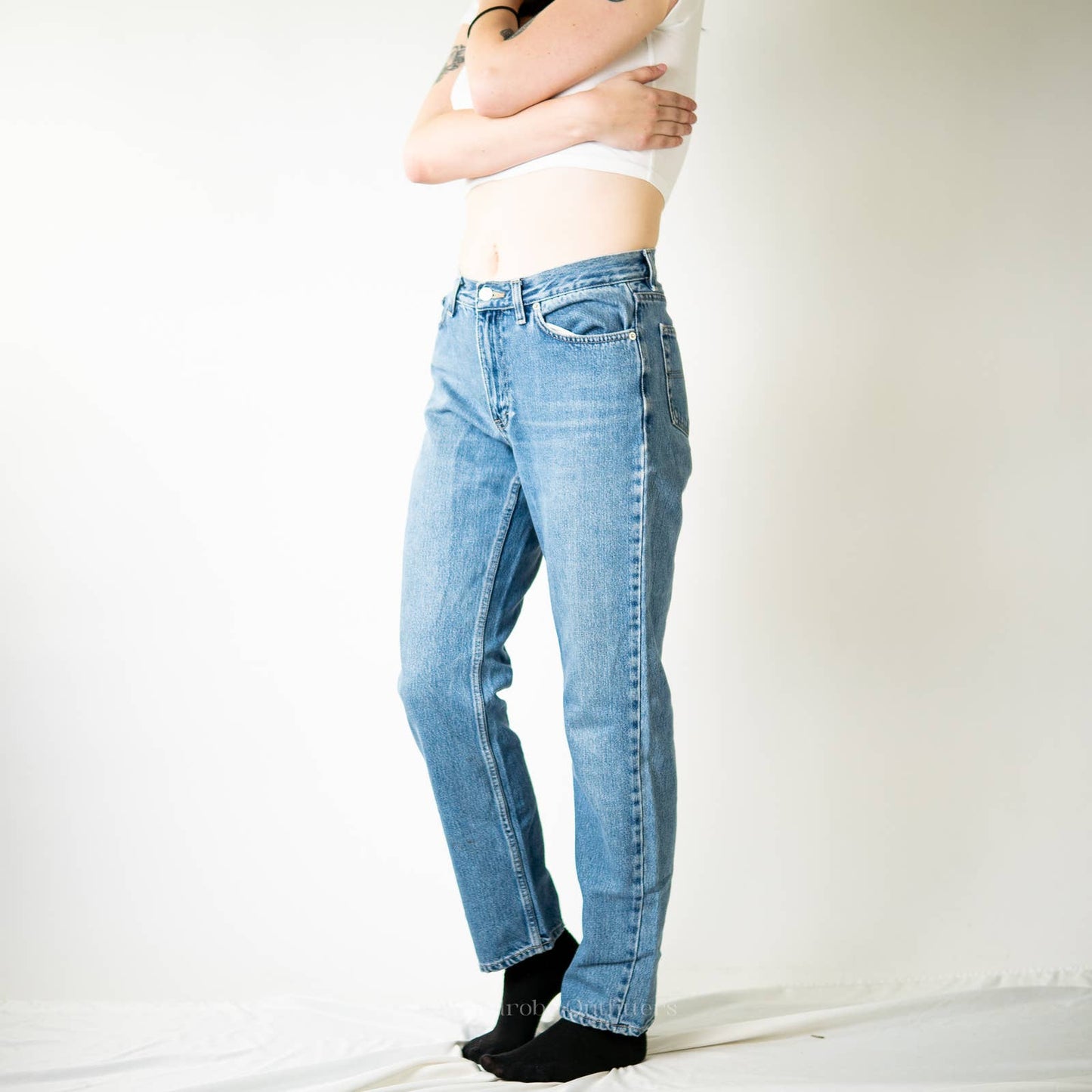 Vintage Y2K Tommy Hilfiger Stone Washed Mom Jeans - 30