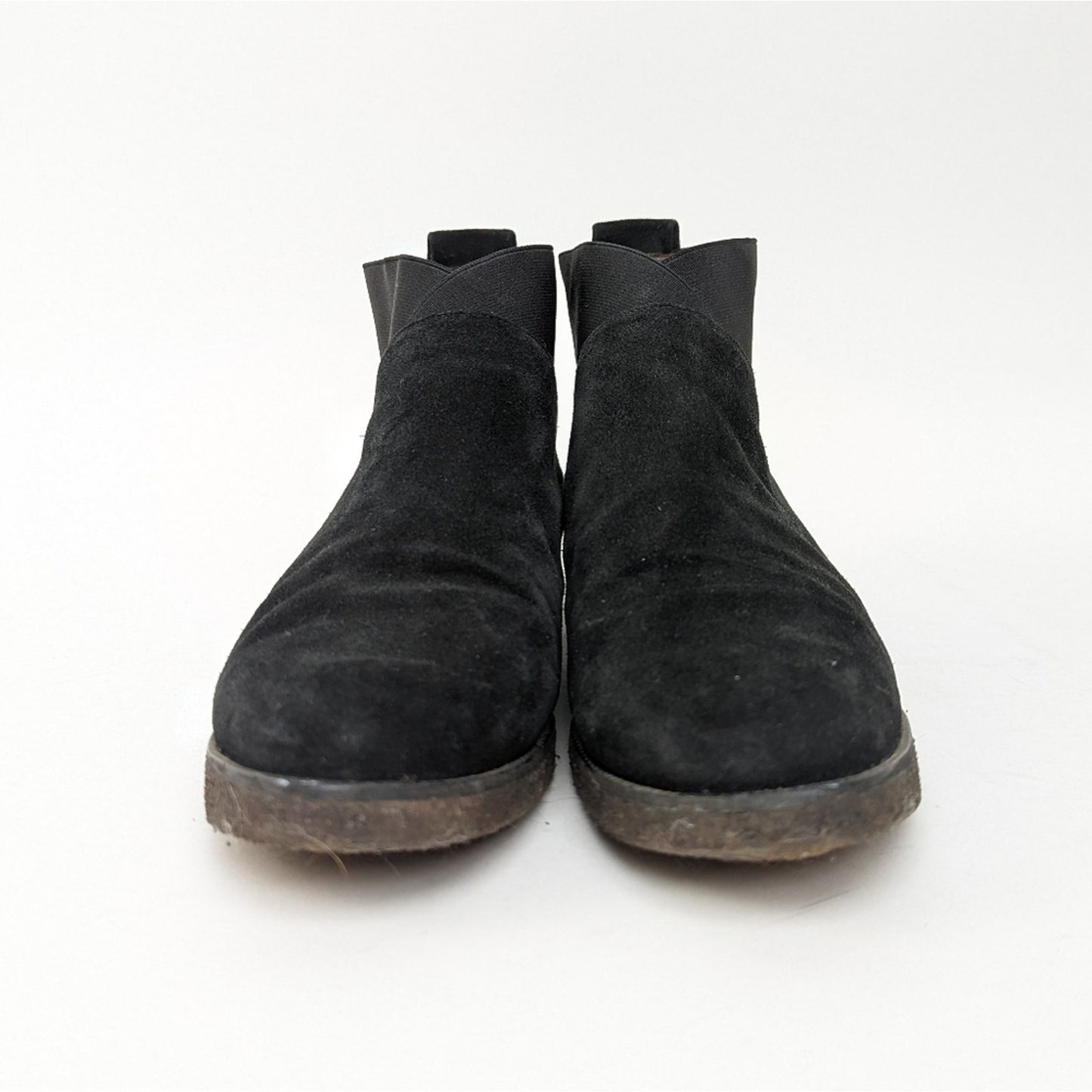 Stuart Weitzman Black Suede Booties - 11.5