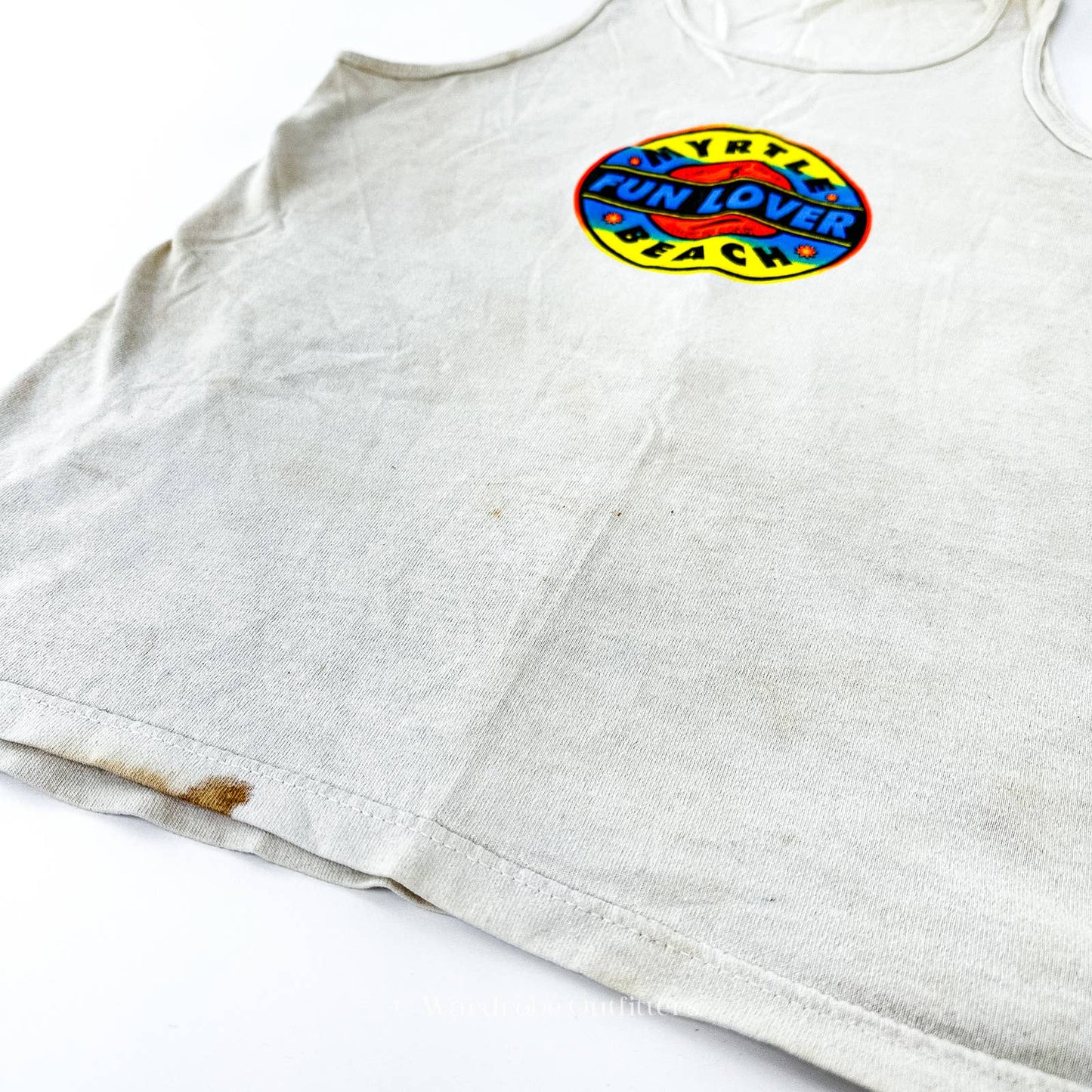 Vintage 90s Myrtle Beach Muscle Tee Tank Top