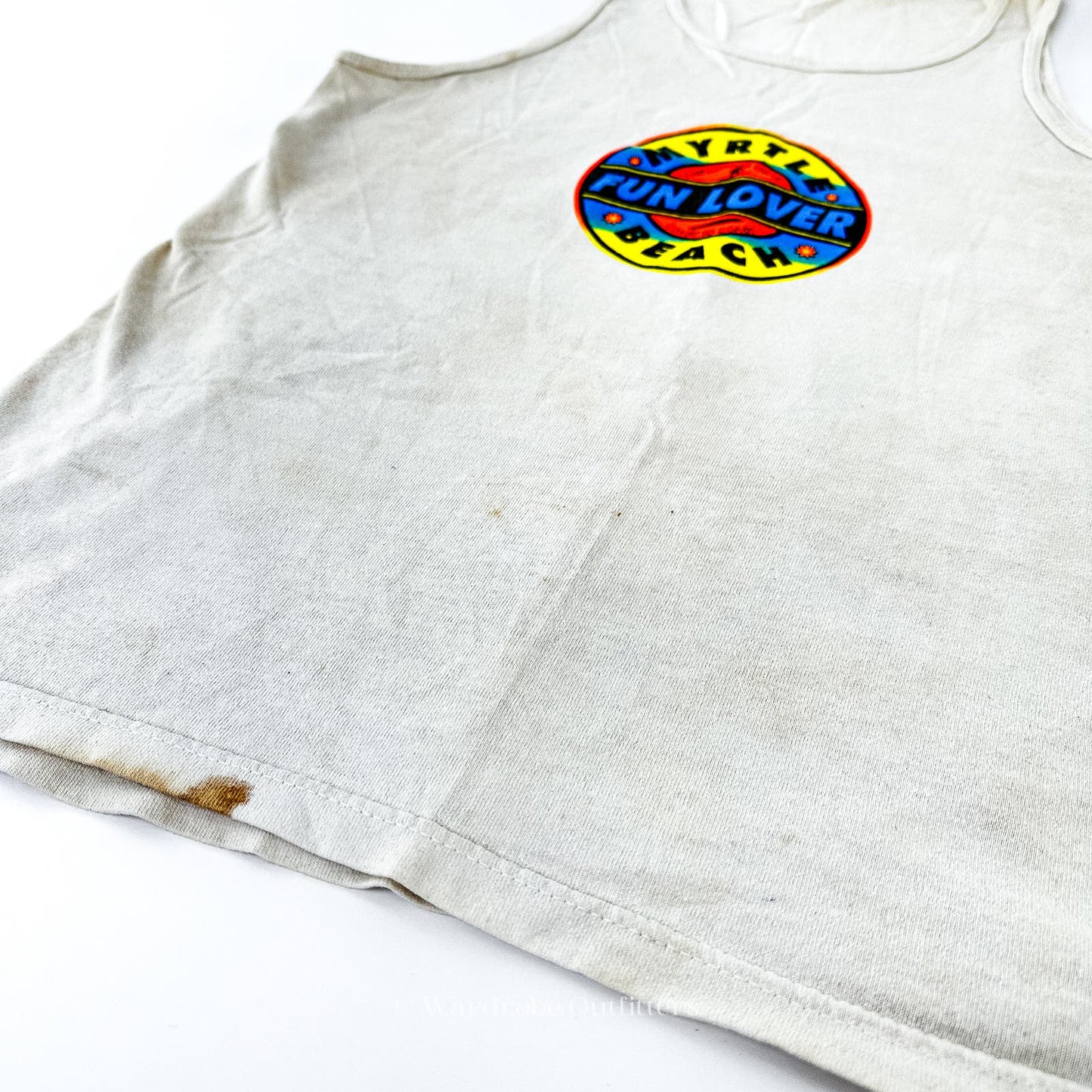 Vintage 90s Myrtle Beach Muscle Tee Tank Top