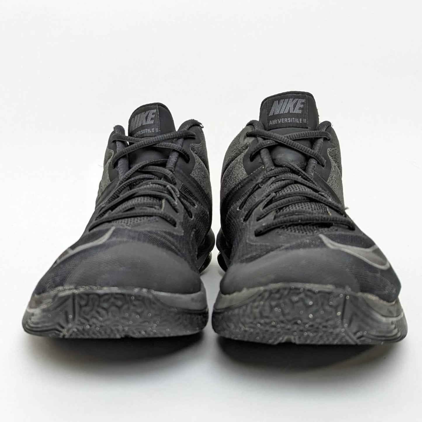 Nike Air Versitile II NBK Triple Black Basketball Shoes - 14