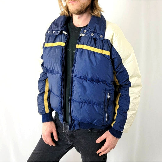 Vintage 90s Gerry Ski Snowboard Puffer Down Coat