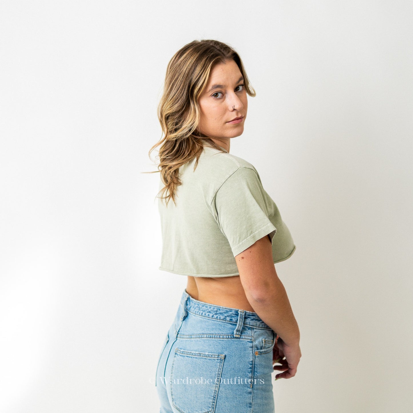 Cottagcore x Fairycore Cropped Tee Shirt