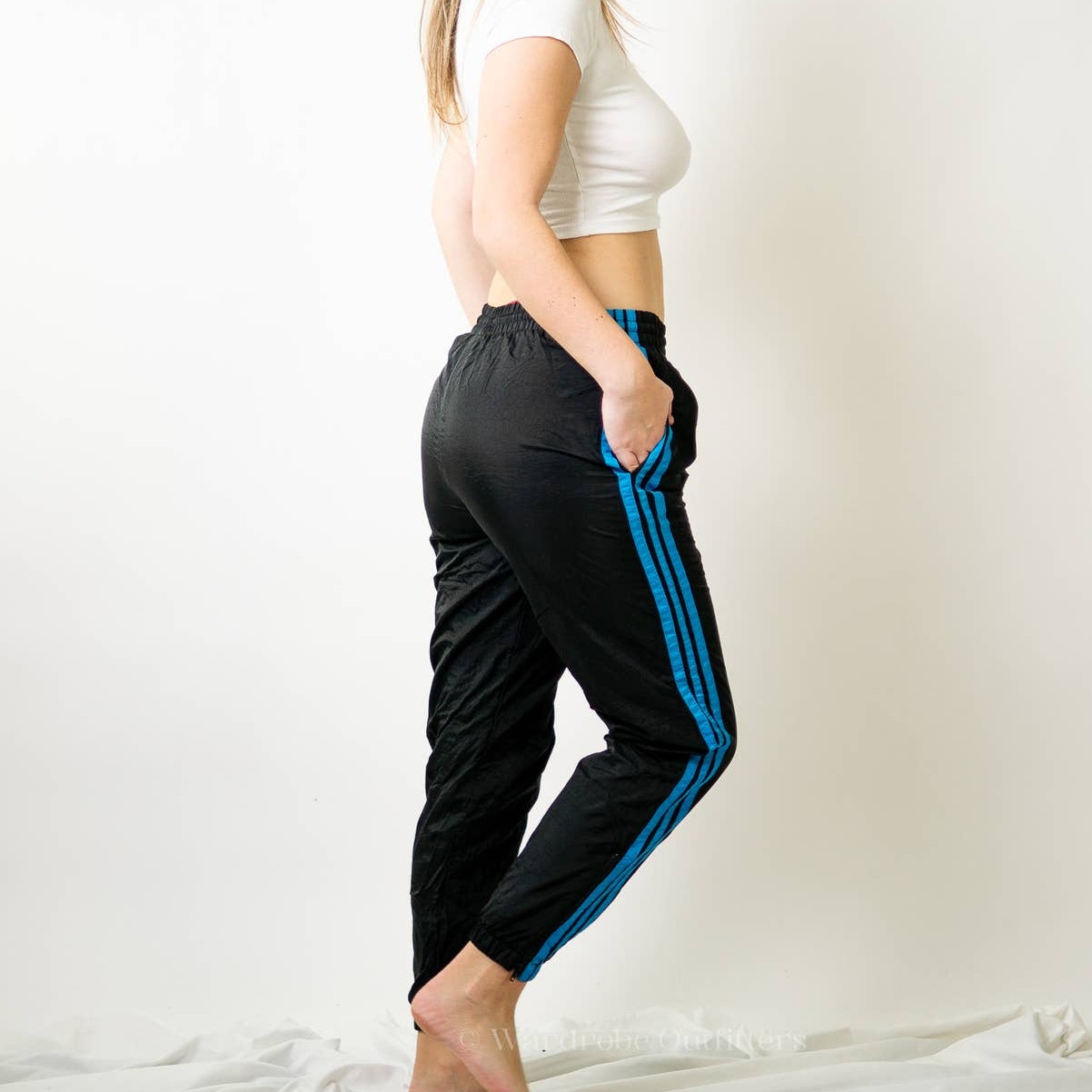 Y2K NFL Carolina Panthers Jersey Lined Joggers - M