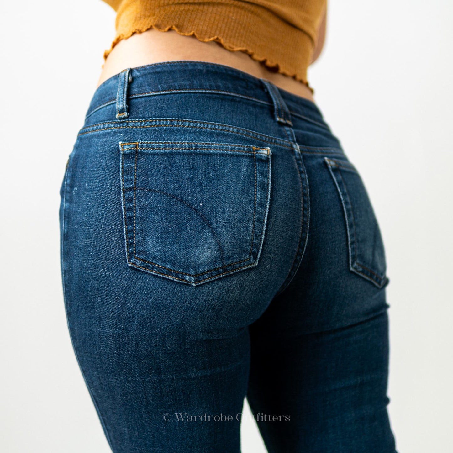 Joe's Jeans Mid Rise Skinny Bootcut Flare Jeans Jordan Wash Dark - 28