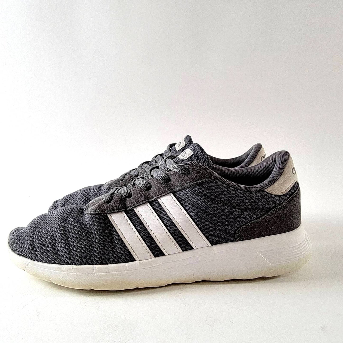 Adidas Cloudfoam Lite Racer Grey Running Shoes - 10