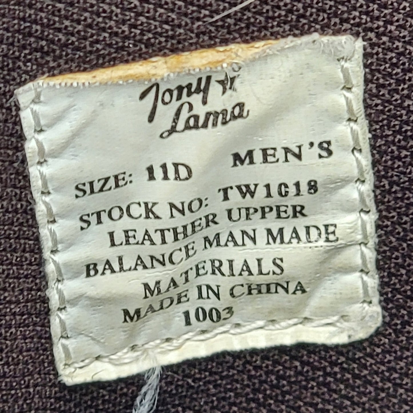 Tony Lama TLX Waterproof Western Cowboy Work Boot - 11D