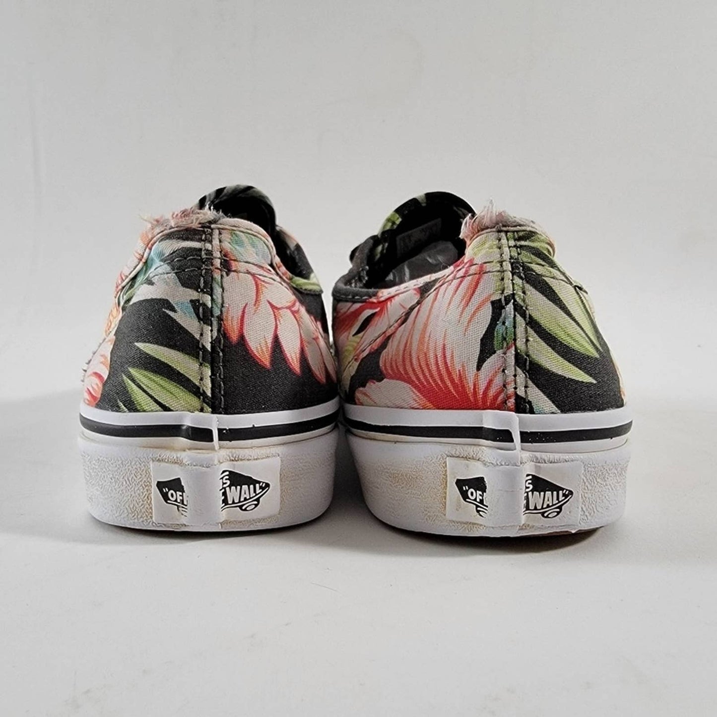 Vans Floral Palm Decay Lace Up Shoes Low Top - 7