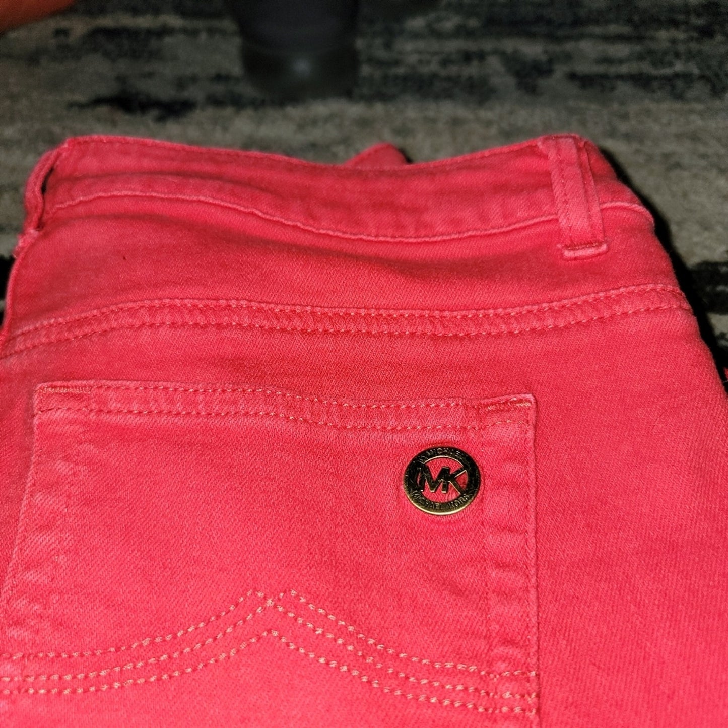 MICHAEL KORS Sea coral izzy skinny jeans - 4 PULL