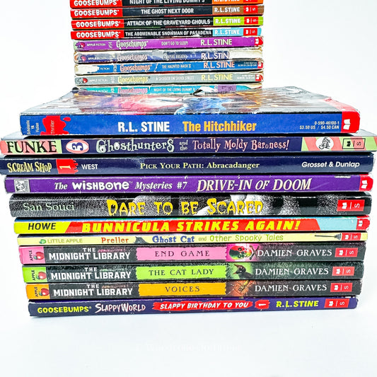 Halloween Scary Kids Book Lot Set Collection - Various