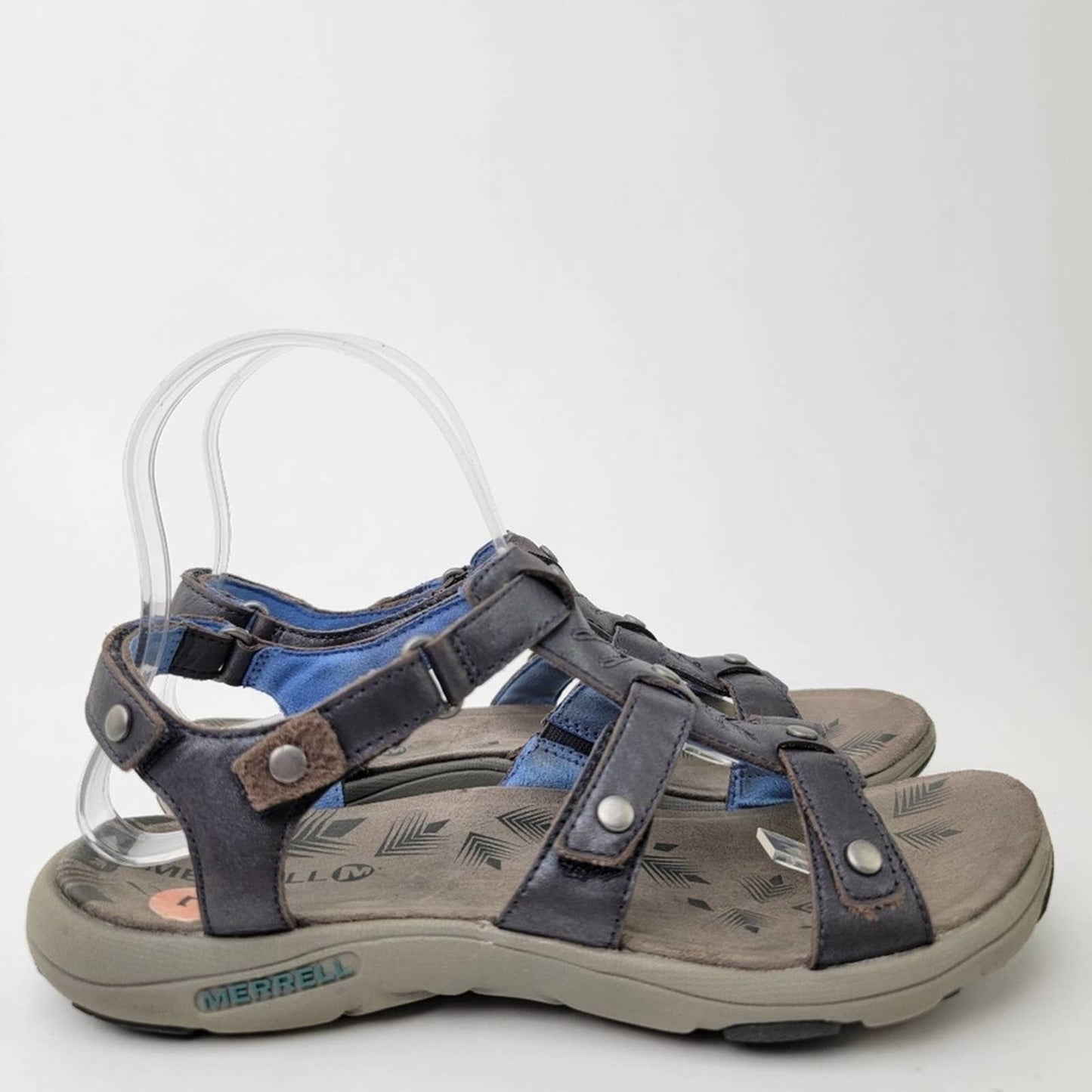 Merrell Cement Adhera Leather Hiking Sandals - 7