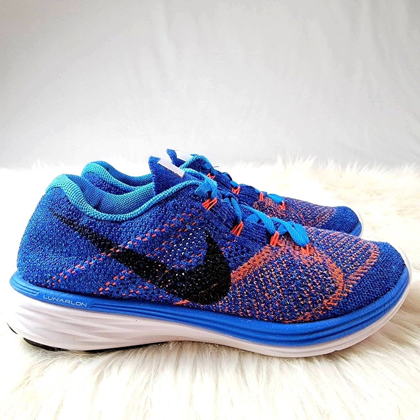 Nike Flyknit Lunar3 Running Shoes - 8/9.5
