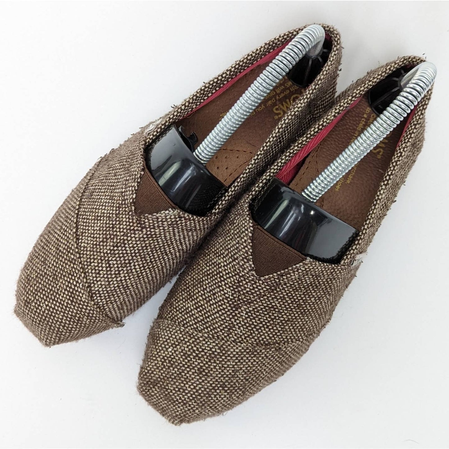 Toms Alpargata Herringbone Flats - 8