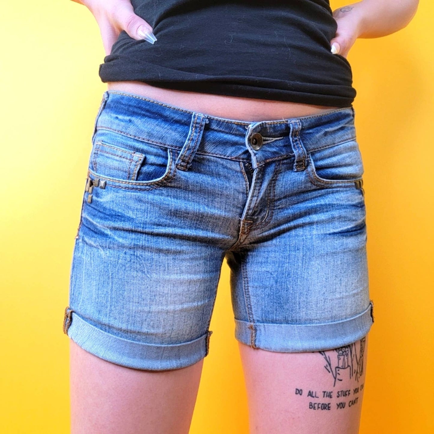 Dollhouse Crazy Sexy Cool Denim Shorts - 1