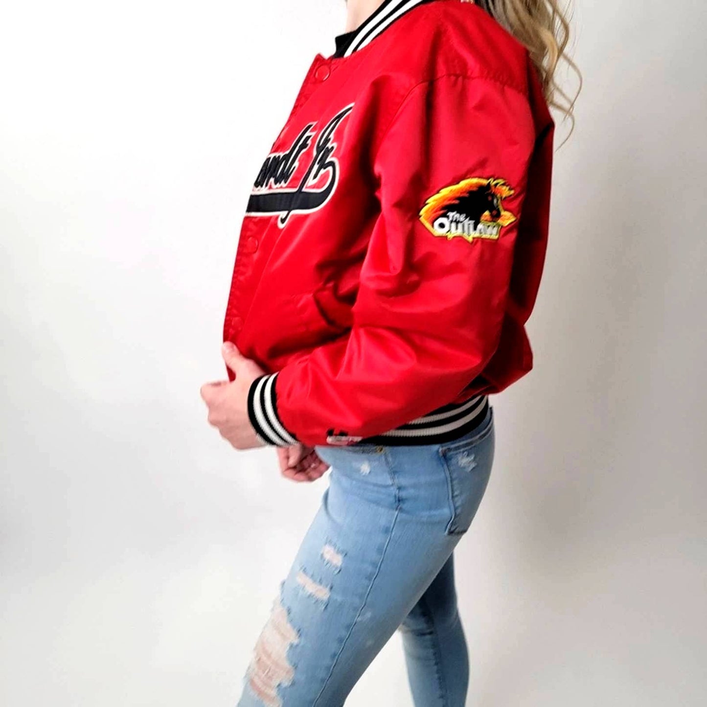 Rare Y2k Dale Earnhardt Jr. #8 Nascar Racing Jacket - M