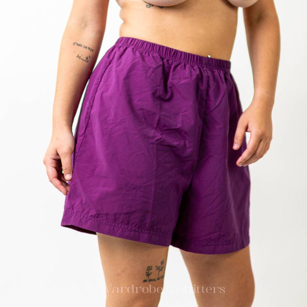 Vintage 90s High Rise Mom Running Shorts