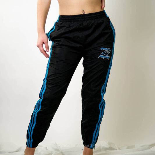 Y2K NFL Carolina Panthers Jersey Lined Joggers - M