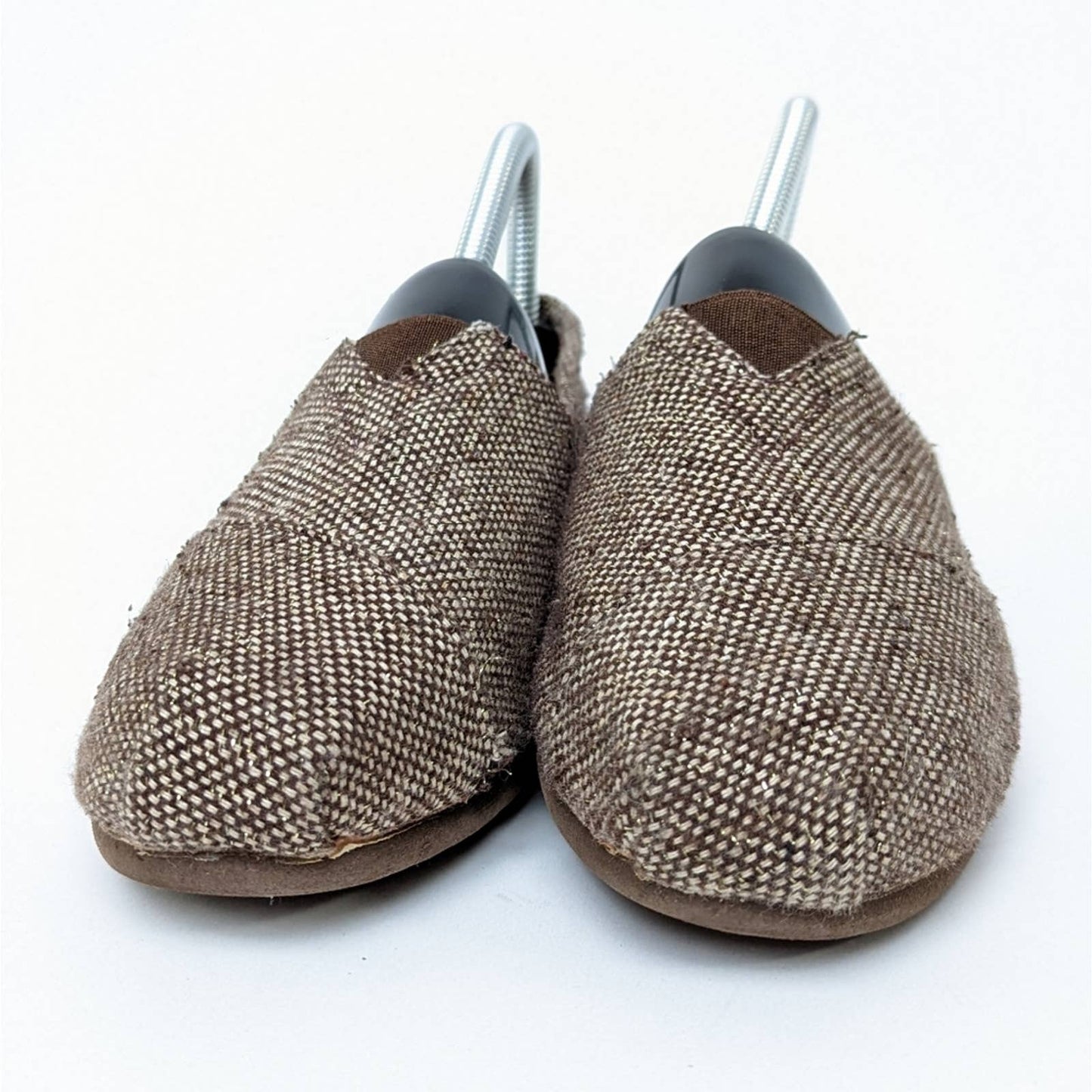 Toms Alpargata Herringbone Flats - 8