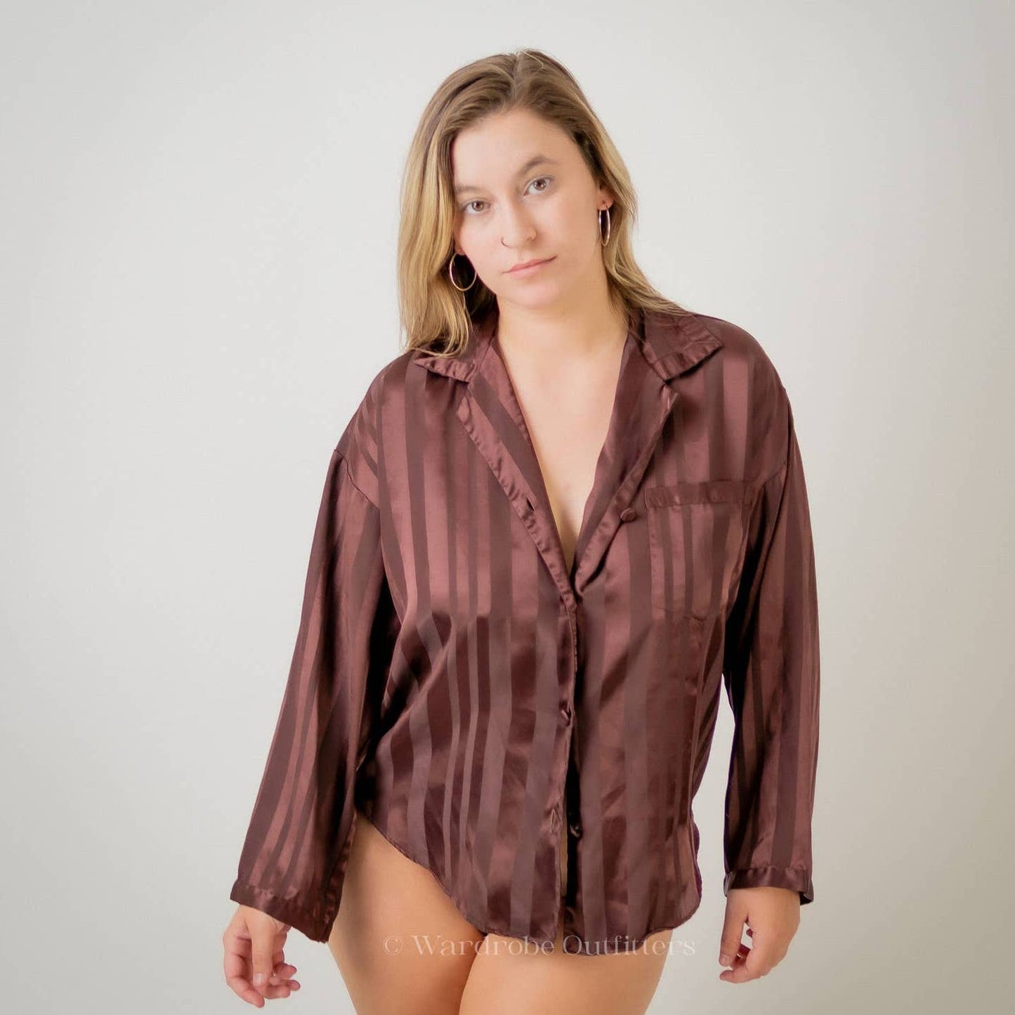 Victoria's Secret Silky Sleep Shirt Dress - M