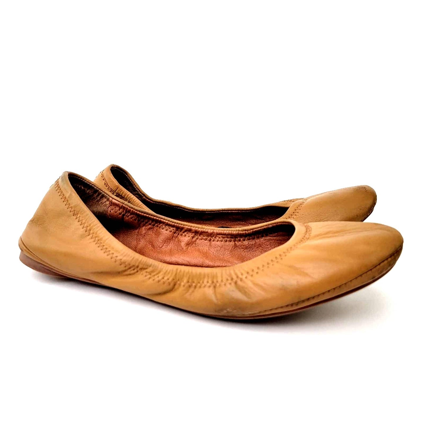 Lucky Brand Tan Emmie Ballet Flats - 9