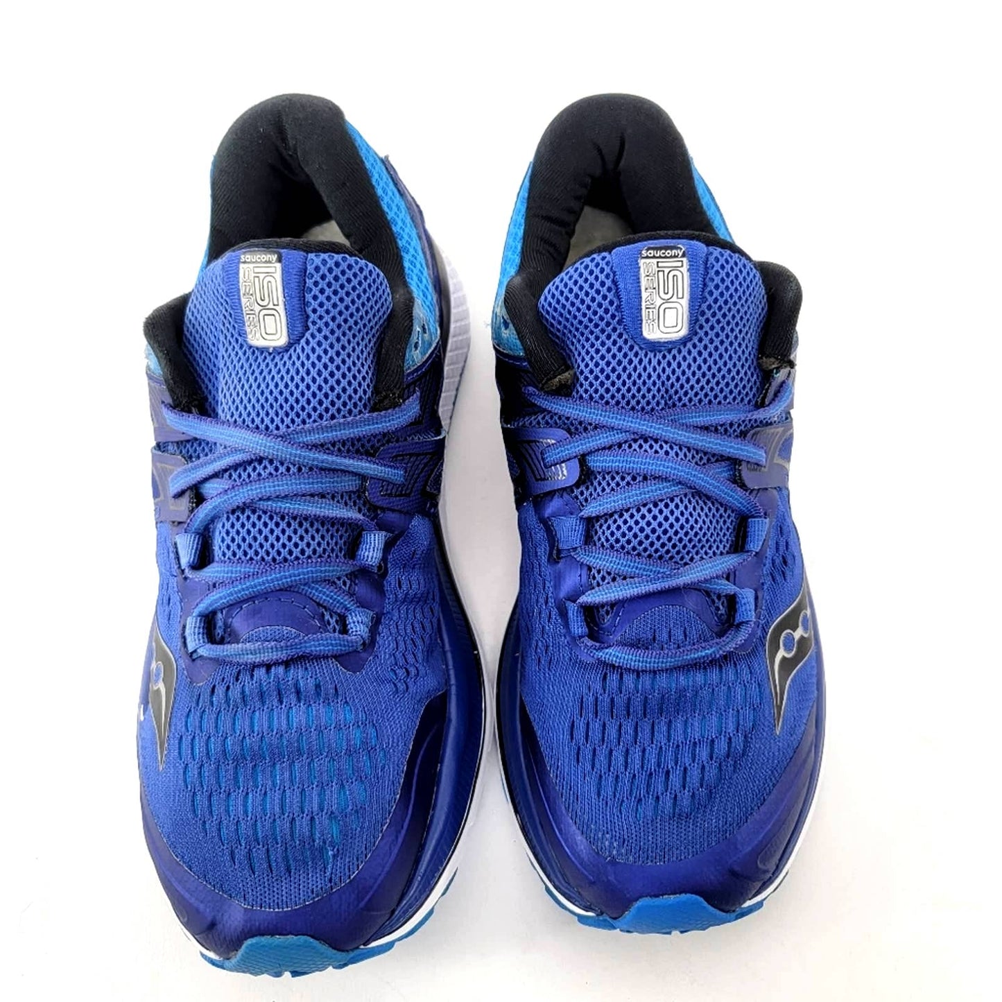 Vintage Y2k Saucony Triumph Iso 3 - Blue Silver - 9.5