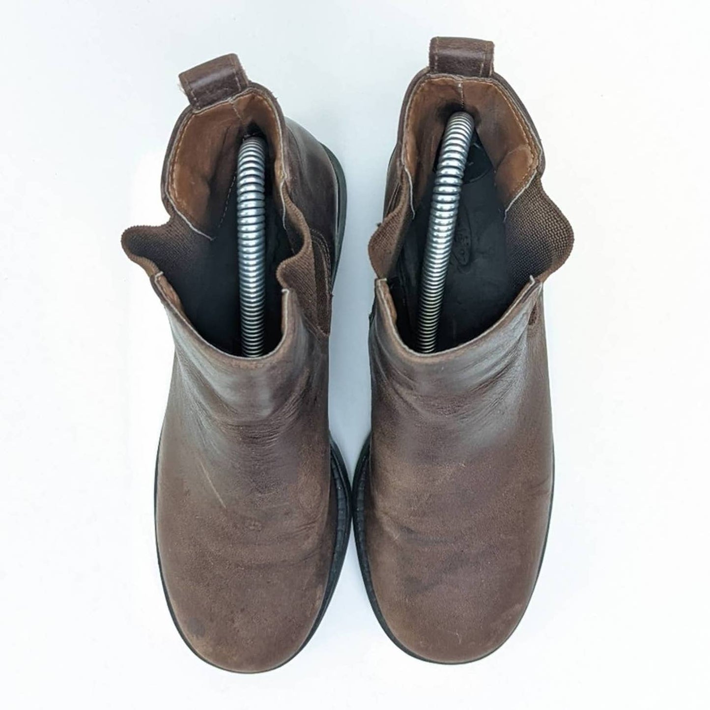 Azaleia Brasil Brown Chelsea Booties - 6