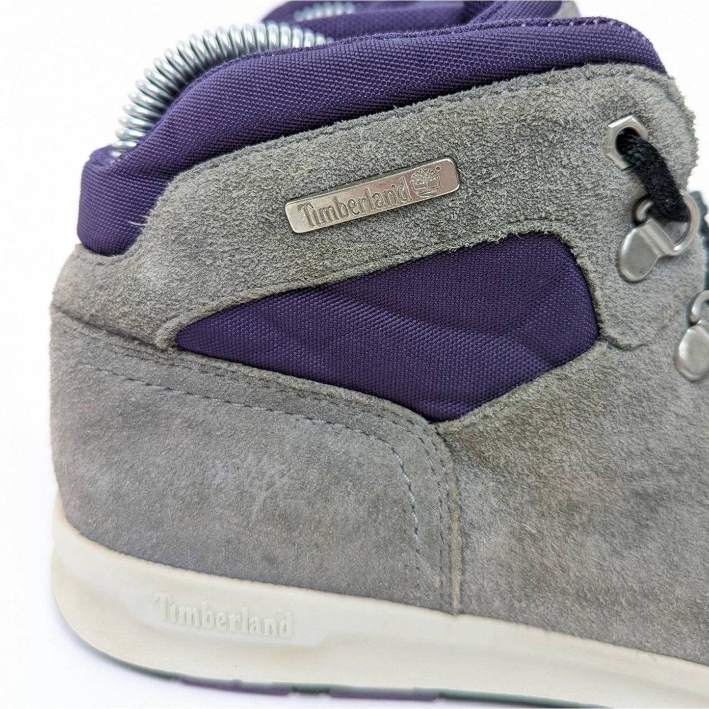 Timberland Suede Leather Mid Top Chukka Hiker Boot Sneakers - 6/8