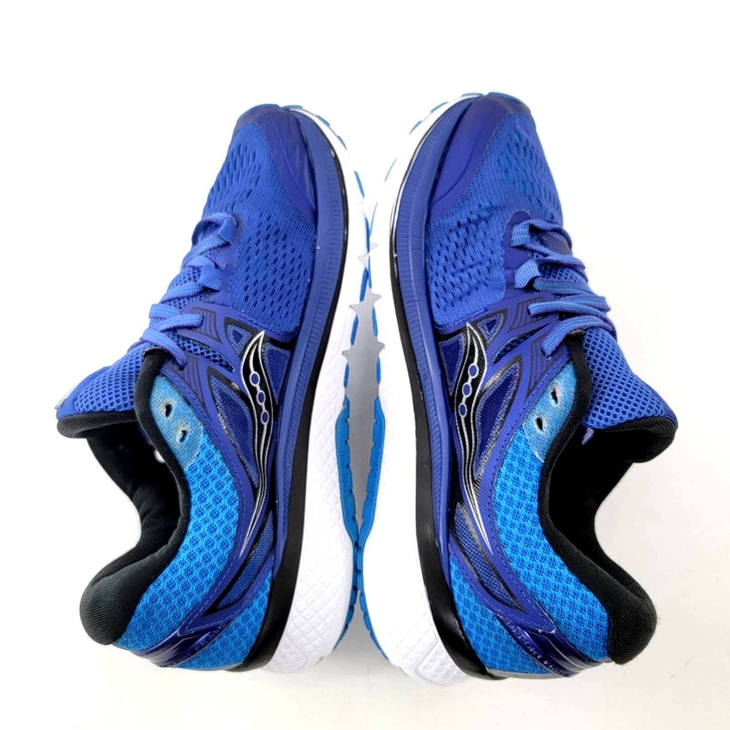 Vintage Y2k Saucony Triumph Iso 3 - Blue Silver - 9.5