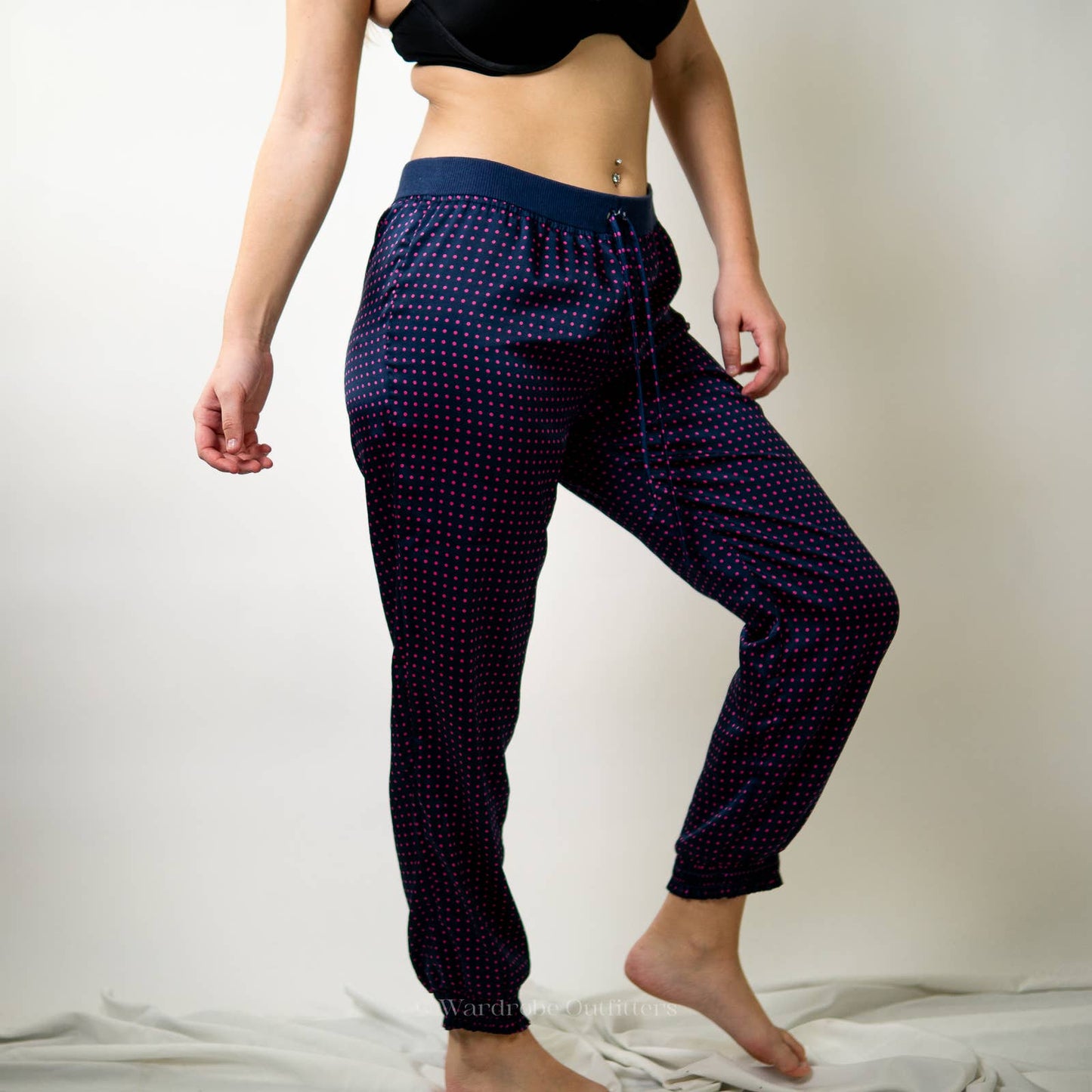 Aerie Silky Polkadot Pajama Bottoms
