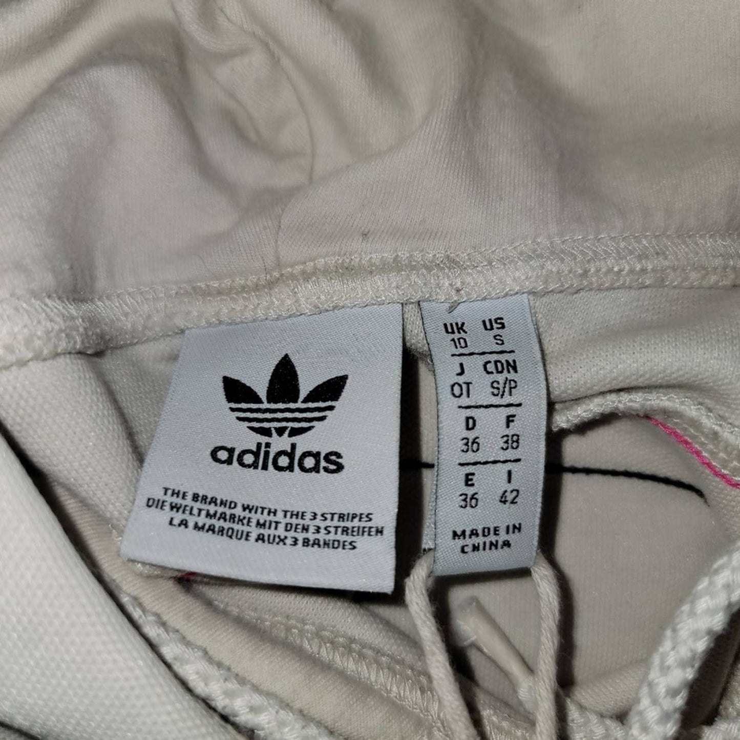 Adidas Tri-Foil Striped Hoodie - S