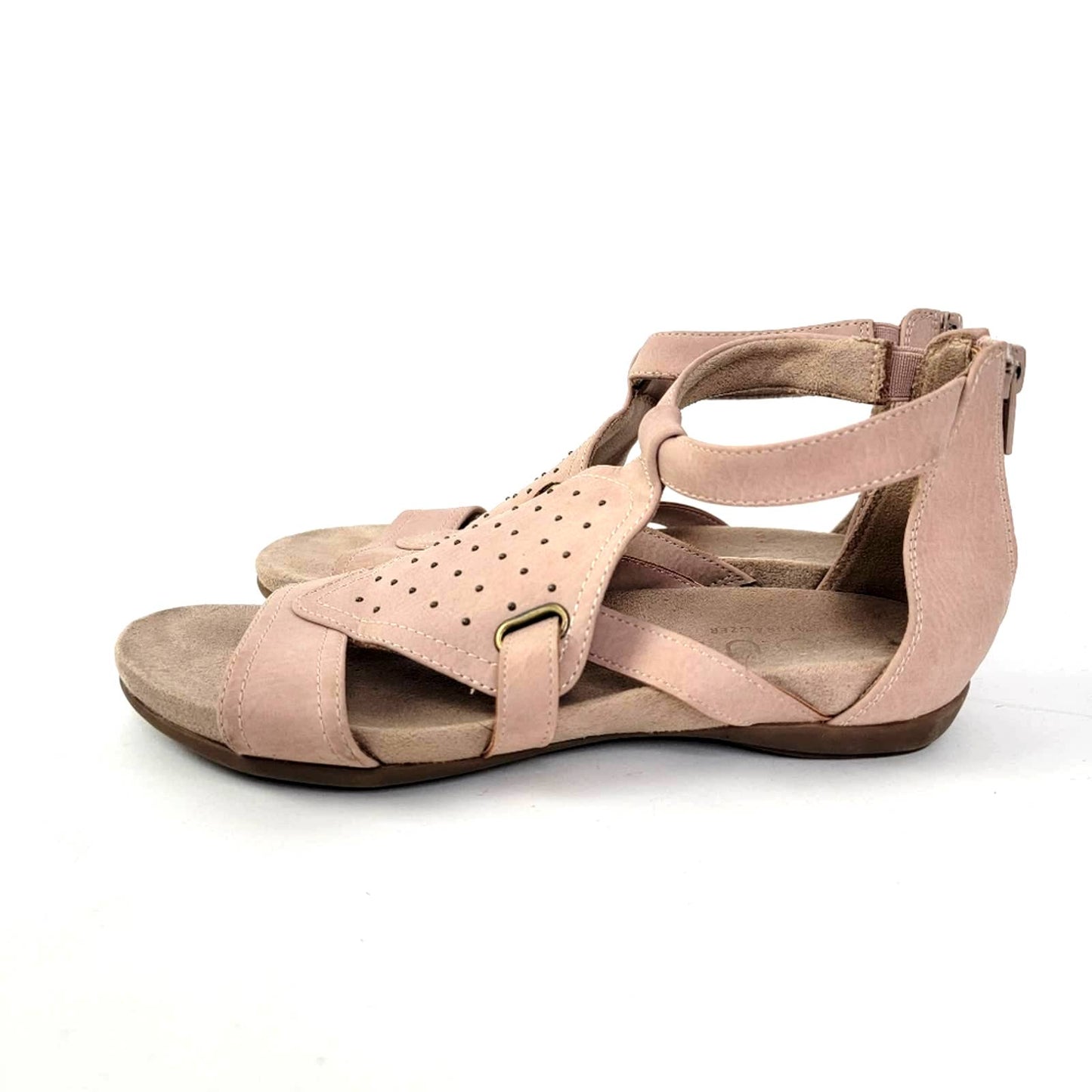 Blush Nude Soul Naturalizer Avonlee Gladiator Sandals - 8.5