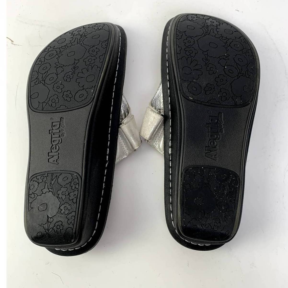 Alegria Carina Leather Thong Platform Sandals - 8