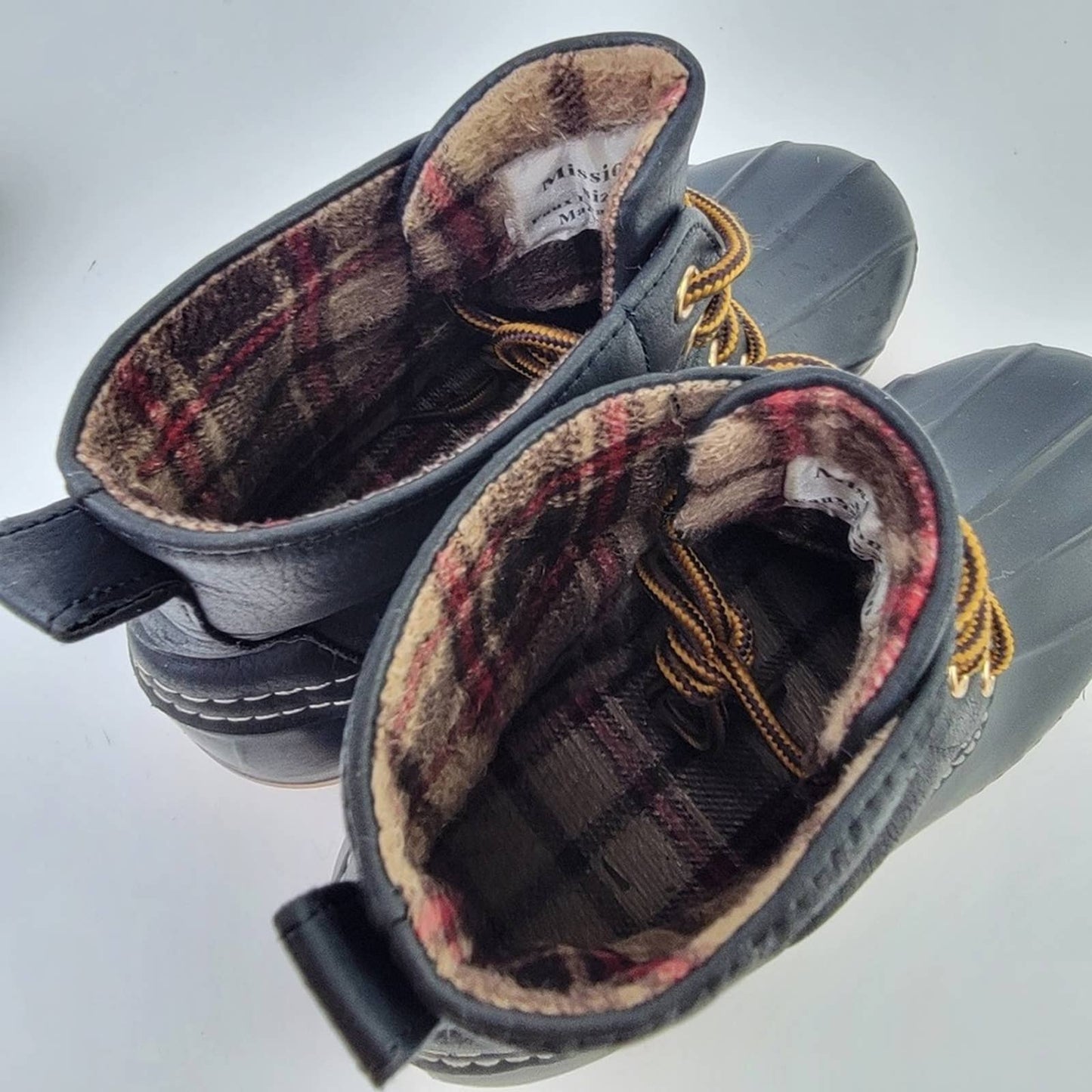 Henry Ferrera Mission 200 Black Rain Duck Boots - 7