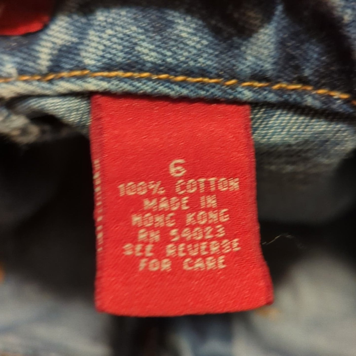 Vintage 90s Gap Patch Pocket High Waist Denim Jean Shorts - 6